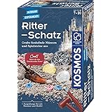 KOSMOS Ritter-Schatz, Grabe funkelnde Münzen und Spielsteine aus, für Mittelalter-Fans und kleine Archäologen. Mit Drachenzah