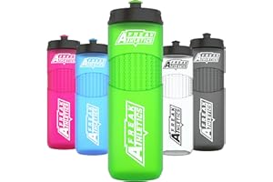 Freak Athletics Water Bottle - Premium BPA Free Sports Bottle 750ml (Green Transparent)