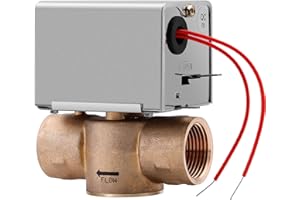 Valvola di zona motorizzata Valemo senza microinterruttore aggiuntivo, 2 vie, DN25, normalmente chiusa, 230 VAC