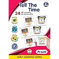 Frank Tell The Time – (48 Pieces) 24 Self-Correcting 2 Pcs Puzzle - Early Learner Matching Puzzles for Kids 4 Years and Above - Fun & Educational Toys and Games- 10127