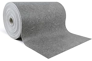 Giuri Tessuti - PASSATOIA per Cucina in Vinile - Tappeto Runner Antiscivolo e Lavabile in PVC - Largo 50 cm (320 CM, DARK EMERY)