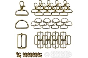 wodemeilon Mousqueton sac a Main Mercerie couture accessoire Sangle couture Boucles sac à dos Mousqueton Pivotant Couture Anneau sac a main Attache sac Pivotant Snap Crochets avec Aimant