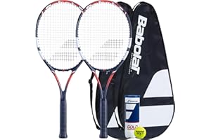 RACKETWORLD Babolat Falcon Adult Tennis Racket including Full Protective Cover & 3 Tennis Balls (Single Racket & Twin Racket Set Available)