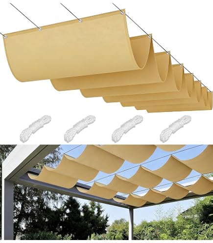 Sonnensegel Nach Maß mit ösen 2x2M Segeltuch mit ösen im Viele Größe und Farben, Schattierungsnetz inkl Befestigungsseile, UV-Schutz, Wetterfest für Garten Terrasse Balkon