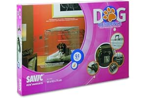 Savic Dog Residence 91 Cm Dog Crate Zinc Plated 91 X 61 X 71 Cm