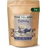 Biojoy BIO Blue Diamond Popcorn (1 kg) | From Italy, Natural, No Added Sugar