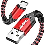 HOOMIL Câble USB Type C, Chargeur Type C Chargement Rapide (1.0M), Cordon de Données USB C pour Samsung Galaxy A52/A52S A02S 