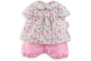 Corolle - Accessori per Bambole, Camicetta e Pantaloni, 9000110680, + 18 mesi, per bambole cm 30, rosa