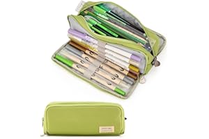 Maomaoyu Astuccio portamatite grande capacità con 3 scomparti, astuccio per bambini regali per ragazze e ragazzi di vacanza per studenti della scuola elementare astuccio per regali di compleanno