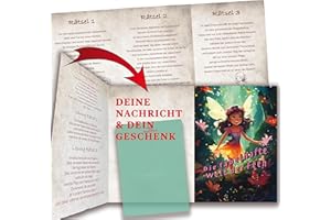 Berninja Rätselkarte für Geldgeschenke – kreative Gutscheinverpackung – Rätselspaß als Grußkarte (Feenrätsel)