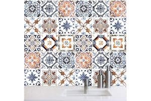 Piastrelle Ddesive Cucina Mosaico Giallo Arancio Piastrelle - 3