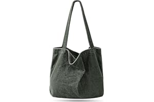 Captain Blues Cord Umhängetasche Damen, Shopper Tasche Schultertasche Damen Groß Tote Bag für Arbeit, BüRo, Reisen, Einkaufen, Schule, Uni und Alltag