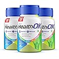 Health Ok Mankind's Multivitamin with Natural Ginseng & Taurine Power; Lemon Flavour, 100% Vegetarian (3 x 30 tablets)