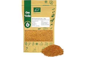 ‎OMVEDA BIO Kreuzkümmel gemahlen 500g | Kuminpulver Kreuzkümmelpulver Kumin fein gemahlen | Organic Cumin Powder Jeera | OmVeda Gewürze für Küche