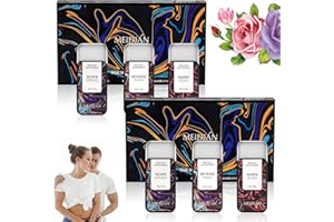 HAEPXYBY Hommelure Fheromotherapy Solid Perfume, 6 Set Parfum Solide Hommelure Feromone, Portable Hommelure Feromone Solid Perfume Set, Baume de Parfum Solide aux Phéromones pour Hommes Femmes
