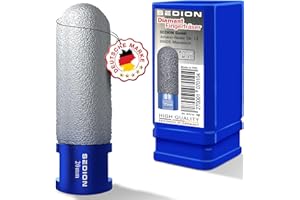 SEDION® Diamantfräser 20mm x M14 Premium - Exzellentes Bohren & Fräsen von harten Fliesen - Fingerfräser mit Industrie Diamanten - Profi Fliesenfräser 20 mm für Bosch, Makita uvm. Winkelschleifer Flex