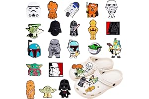 LUCHILD Shoe Charms Decorations for Clogs, Anime Charm Shoe Accessorie Set, Cute Kids Shoe Charms, DIY Shoe Accessories Charms Gifts Boys Girls Teens Adults for Summer Clog Sandal Bracelet Badges Wristband