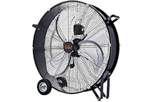 VINCO Ventilatore Industriale Da Pavimento Terra Metallo 70625 120w Dm 60