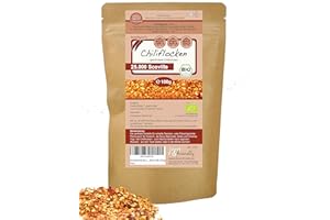direct&friendly Bio Chili getrocknet scharf geschrotet Chiliflocken 25.000 Scoville (100 g)