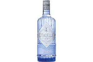 Citadelle, Gin Original Dry, 700ml, Ideale per Gin Tonic Premium, Note Floreali, Agrumate, Speziate, 19 Botaniche, Gin Artigianale Francese Distillato con Metodo con Fiamma Viva, Idea Regalo, 44% Vol.