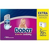Dodot Activity Diapers Size 3+, 120 Nappies - 7 kg - 11 kg