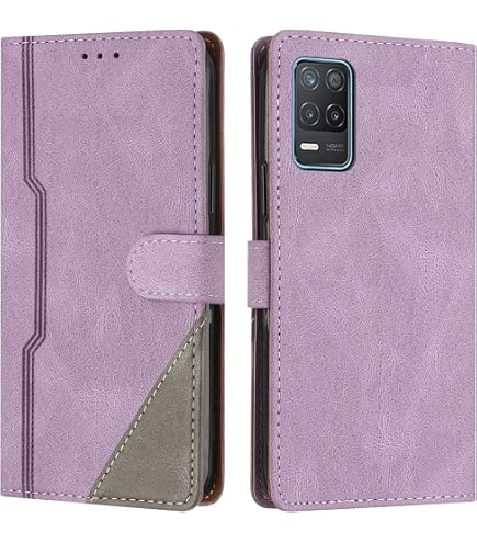 GOGME Cover per OPPO Realme 12X 5G / Realme 12 5G - Gatto Carino in Rilievo in Pelle Portafoglio Custodia con/Slot per Carte/Blocco RFID/Funzione Stand, Blu
