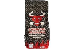 TORO - Carbonella di Legna per Barbecue, Composto da Legni Molto Duri del Sud Africa e della Namibia, Carbone per BBQ Ideale per Qualsiasi tipo di Cottura, Pezzatura Media, 3 kg