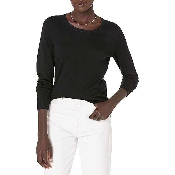 Amazon Essentials Women's Lightweight V Neck Sweater Amazon