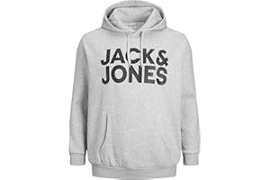 JACK&JONES PLUS Jjecorp Logo Sweat Hood Noos PS Hooded Sweatshirt para Hombre