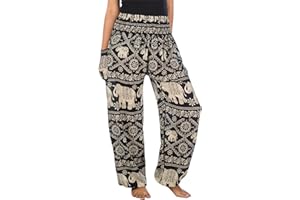 Lofbaz Harem Pants for Women Yoga Boho Hippie Clothing Womens Palazzo Bohemian Pajama Trousers Beach Indian Gypsy Genie Clothes