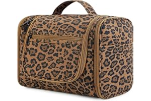 WANDF Grande Trousse de Toilette à Suspendre pour Femme - Grande Trousse de Toilette pour Le Camping et Les Voyages - pour Enfants, Femmes et Hommes