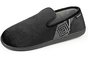 Isotoner Chaussons pantoufles Charentaises homme semelle à mémoire de forme, EU,