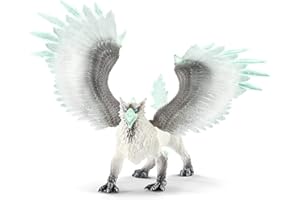 Schleich 70143 Griffon de Glace, dès 7 Ans, Eldrador® - Figurine, 21,5 x 9 x 11,5 cm