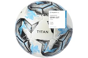 ‎T1TAN T1TAN Fussball Gr. 5 für Vereine - Matchball + Trainingsball Herren & Frauen Größe 5 - Thermobonded Spielball - nahtlos verklebt