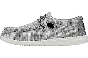 Hey Dude Homme Wally Stretch Mix MOC Toe Shoes