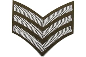 Uniform Store London Chevron Sergeant Stripes Future Army Dress FAD Military Rank 3 Bars A0802