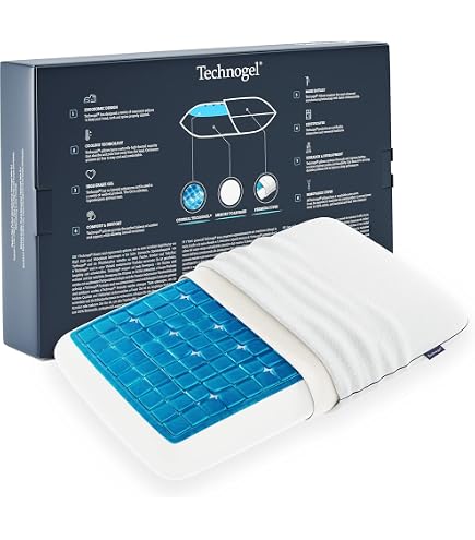 Technogel Vive Anatomic Curve 13 (Thick) I Gel Pillow I Neck