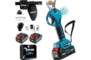 BLADE PRO Sécateur électrique sans fil 40 mm max - 800W brushless - 2 Batteries 6000 mAh - écran LCD - BLADEPRO - Sécateur à batterie professionnel - Coupe branche - KIT COMPLET