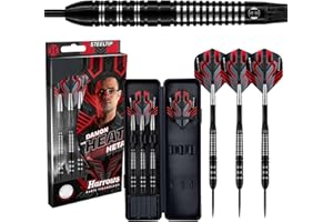 Harrows Dardos Damon Heta 90% Tungsteno Steeldarts