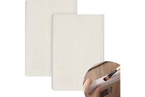 APHUMEDC 2PCS Book Binding Cloth, 39x45 Inches Book Cloth for Book Making Bookbinding, Repair Cloth Material for Repairing Binding of Old Books, White
