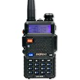 Baofeng UV-5R 5W Dual Band, 128 Kanal, 50 CTCSS/104 DCS, VOX, Programlanabilir Arama Kurtarma/G&uuml;venlik/Haberleşme El Telsizi