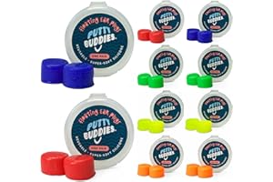 Putty Buddies Floating Earplugs for Swimming & Bathing (Invented by Physician) Keep Water Out (10-Pair)