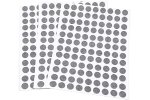Adsamm®/324 x självklistrande filtdynor/Ø 10 mm (0,39 tum) / grå/runda/självhäftande möbelglidningar med filttjocklek på 1,5