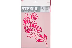 efco – diseño de Flores diseño de en 1, plástico, Transparente, A4