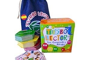 GENÉRICO Turbo Lector. Juego didáctico de Lectura. Mejora la comprensión y la fluidez lectora.