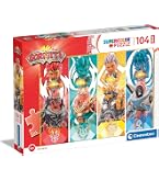 Clementoni puzzle bambini supercolor gormiti 104 maxi pezzi - puzzle