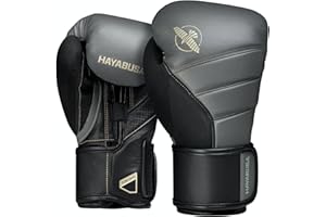 Hayabusa T3 Gants de Boxe pour Homme et Femme, Protection des Poignets et nœuds, Fermeture à Crochet et Boucle Dual-X, Support de Poignet attelle, Rembourrage en Mousse à 5 Couches pour nœuds