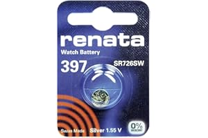 ICHOOSE LIMITED Confezione di batterie a bottone | litio 3 V | per orologi, torce, chiavi auto, calcolatrici, macchine fotografiche, ecc. 397 (SR726SW)