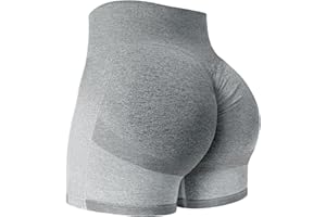 Yiifit Damskie bezszwowe szorty do ćwiczeń i ćwiczeń