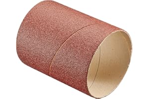 Bosch Home and Garden Manchon abrasif - Lot de 3 - Accessoire pour PRR 250 ES (largeur 60, grain 120) 1600A0014R Rouge